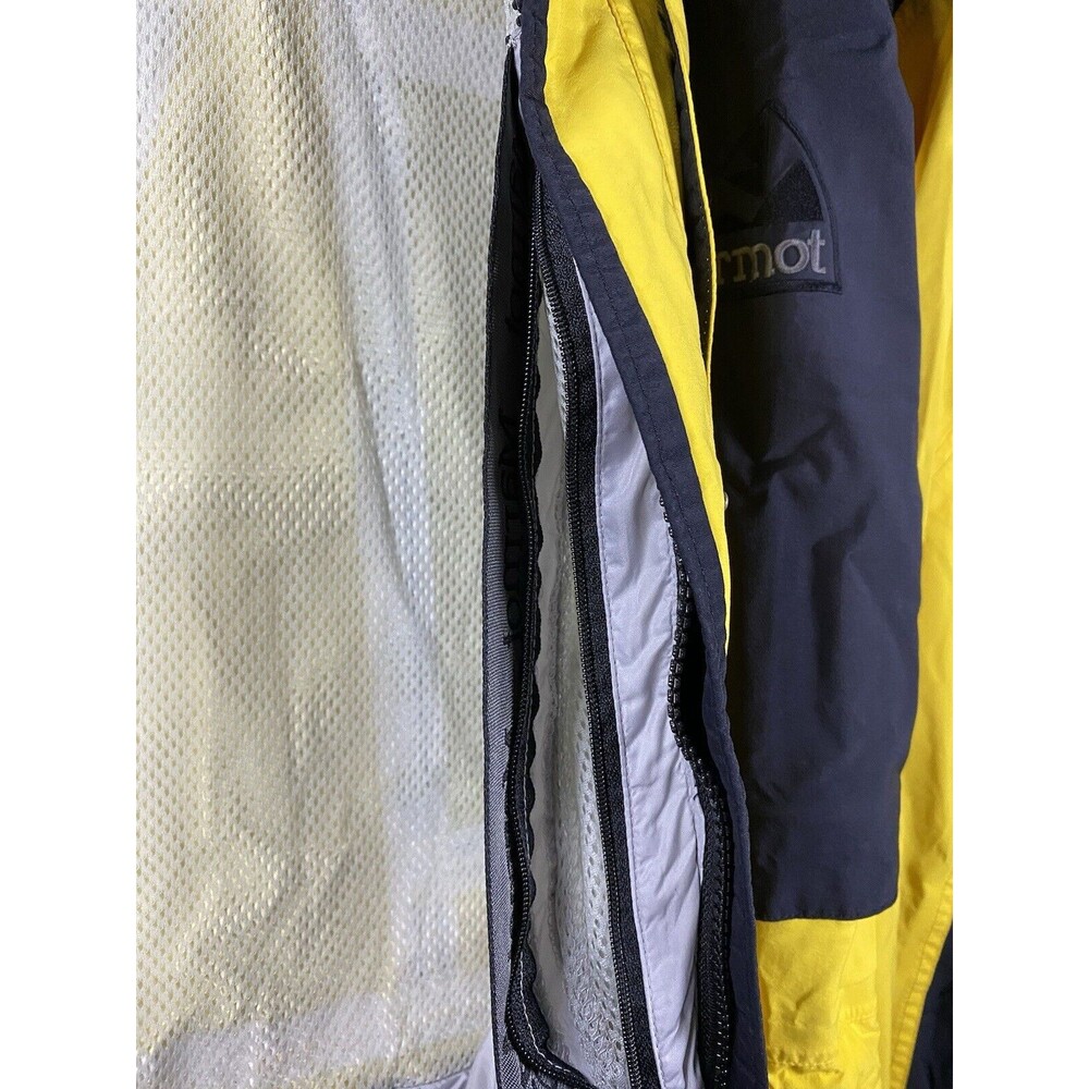 VINTAGE Marmot Jacket Womens Small Yellow Gore-tex Snowboard Ski‎ Winter Coat - Picture 14 of 16